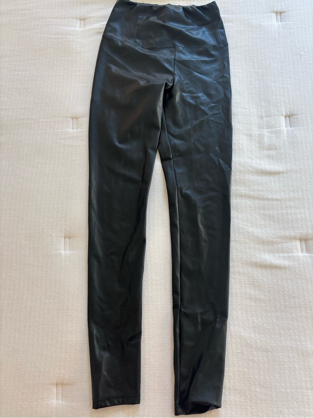 Wilfred Free Black Faux Leather Leggings